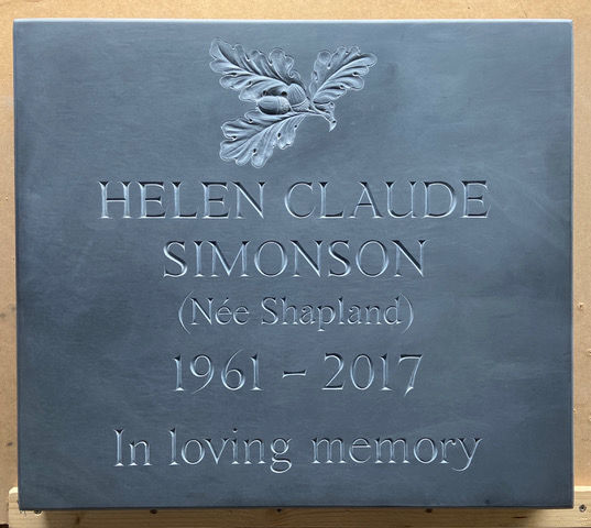 Garden Pet Memorials in slate, York stone, sandstone stone UK